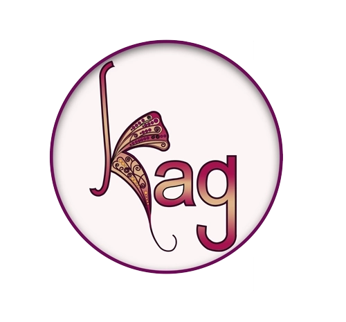 komal's art gallery logo