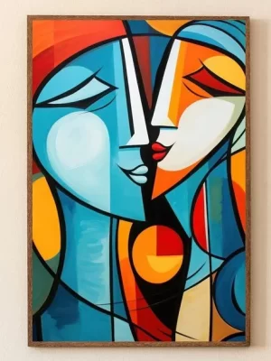 art deco abstract art