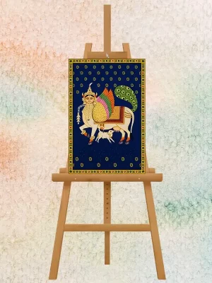 kamdhenu pichwai painting