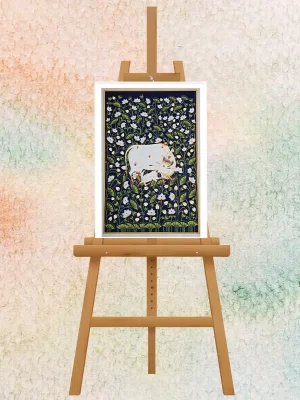 kamdhenu pichwai painting