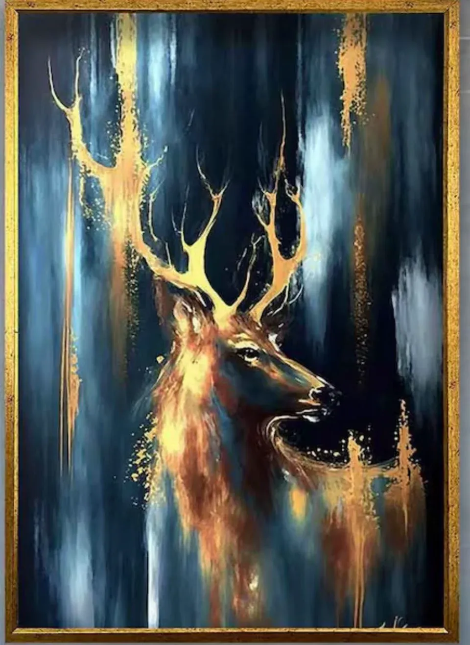 Glowing Stag in the Forest - KN29_3 - Image 2